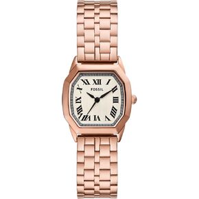Fossil Women's Harlow Three-Hand Rose Gold-Tone Stainless Steel Watch