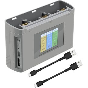 Anbee Mini 2 SE Drone Battery Charging Hub, Portable Multifunction 3-Ports USB Charger for DJI Mini 4K / Mini 2 SE/Mini 2 / Mini SE