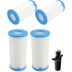 4 Pack Micron Cartridge Replacement Fit for Marineland Magnum Canister Filters/Polishing Internal Canister Filter ML90770 Replace PA0140