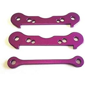 بلوك ألمنيوم أمامي أو خلفي صندوق الذراع - 3pcs الأرجواني لـ HPI Savage Flux X XL 105893