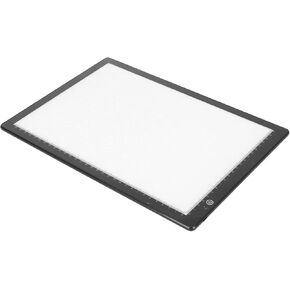 LED Slide Viewer Light Box for Scan Old Slide Negative Film Scanning, Size Ultra Thin Light Box Scanner with 3 Adjustable Brightness, USB Powered