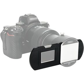 JJC Negative Film Holder Mounts for 35mm Compatible with Film Scanners Copying Equipment, Holds 2 Negative Frames On Digitizing Adapter Set