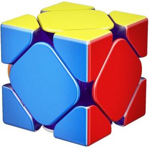 Moyu Weilong Skewb Maglev Speed ​​Cube Lickerless Puzzle Cube Professional Maglev Magnetic Master Cube Toy للأطفال والكبار