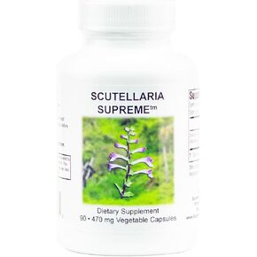 Supreme Nutrition Scutellaria Supreme, 90 Pure Chinese Skullcap Vegetarian Capsules