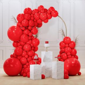 Partywoo Royal Blue Balloons 128 PCS بأحجام مختلفة من 18 12 10 5 5 بوصات أزرق غامق بونون بونون القوس المتجول للتخرج في 4 يوليو من زخارف عيد ميلاد الطفل الأزرق-Y59