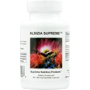 Supreme Nutrition Albizia Supreme, 90 Pure Silk Tree Bark Vegetarian Capsules