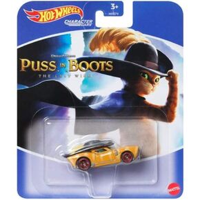 Hot Wheels Character Car Puss in Boots The Last Wish 1:64 Scale