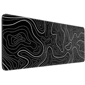 Gaming Mouse Pad, Large Mouse Pad 90 X 40CM (35.4X15.7x0.12Inches) Mousepad Big Desk Mat with Non-Slip Rubber Base Keyboard Pad for Gaming and Office-Black