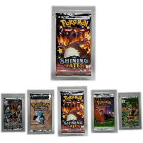 Acrylic Pack Case (5 Pack) Clear Magnetic Lid - Acrylic Booster Pack Protector Storage Case Compatible with Pokemon Pack Acrylic Glass Hard Plastic Pack Display Case for Yugioh MTG Magic +++