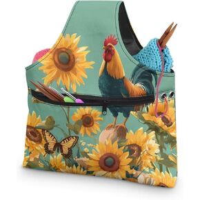 Lvewyb Colorful Dragonfly Yarn Storage تنظيم ، منظم إكسسوارات الكروشيه لسلوك الغزل ومستلزمات الكروشيه خطافات الكروشيه لمحبي الكروشيه منع اللف