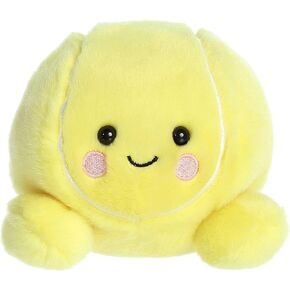 Aurora® Adorable Palm Pals™ Tennis Ace™ Stuffed Animal - Pocket-Sized Play - Collectable Fun - Yellow 5 Inches