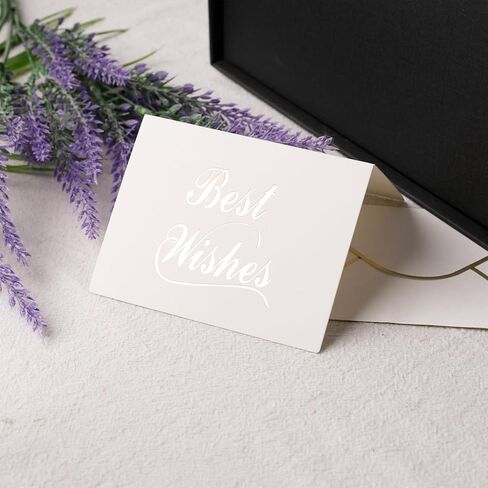 صندوق هدايا بيضاء فاخرة فاخرة مع غطاء ، 14 × 8.7x4.3 بوصة - الإغلاق المغناطيسي ، شريط الشريط والترحيب لأعياد الميلاد ، التخرج ، حفلات الزفاف in Kuwait