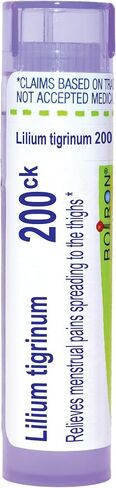 Boiron Lilium Tigrinum 6C Md 80 Pellets for Menstrual Pains Spreading to The Thighs in Saudi Arabia