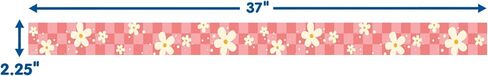 Eureka 845694 Wild Wild Classroom Southwest Landscape Decorative Classroom and Bulletin Board Trim for Teachers, 2.25" Wide with 37 Feet Total, 12 Strips in Saudi Arabia