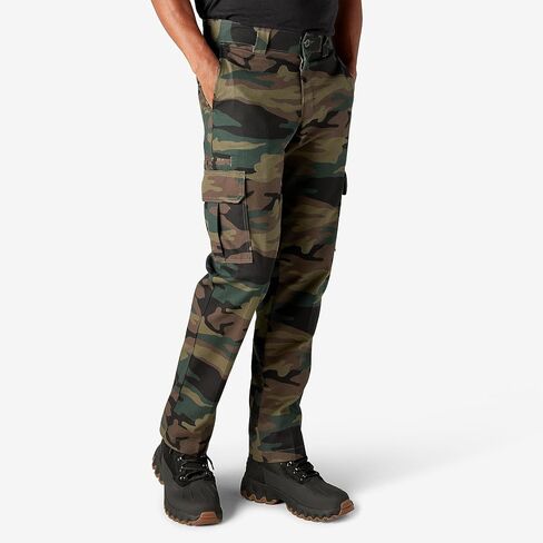 Dickies Men's Slim Fit Cargo Pants, Desert Sand in Saudi Arabia