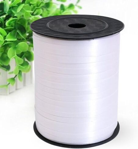 500 Yards Curling Ribbon for Balloons – 3/16 Inch White Ribbon for Gift Wrapping Balloon String Plastic White Curling String for Gift Wrapping in Kuwait