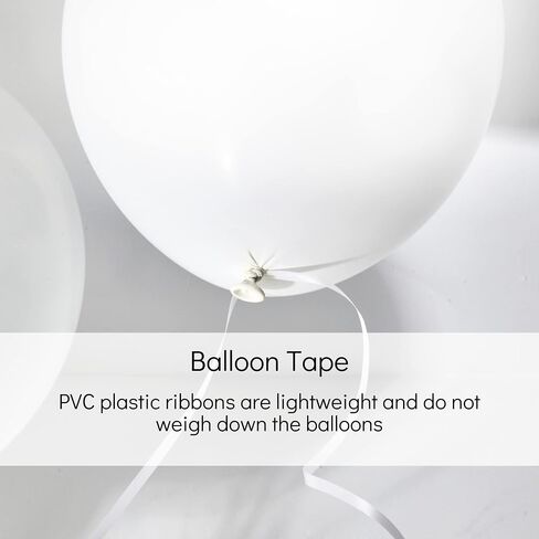 500 Yards Curling Ribbon for Balloons – 3/16 Inch White Ribbon for Gift Wrapping Balloon String Plastic White Curling String for Gift Wrapping in Kuwait