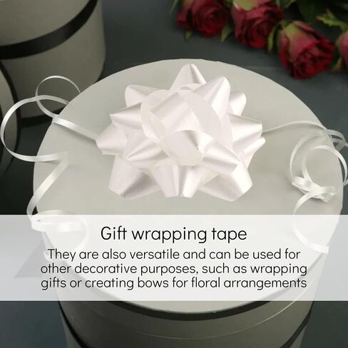 500 Yards Curling Ribbon for Balloons – 3/16 Inch White Ribbon for Gift Wrapping Balloon String Plastic White Curling String for Gift Wrapping in Kuwait