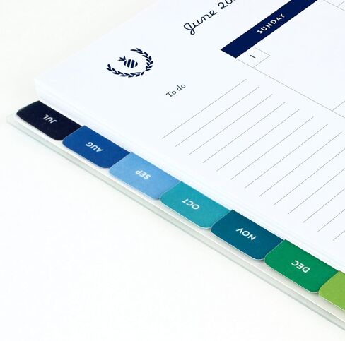 AT-A-GLANCE Planner 2025-2026 Academic, Simplified by Emily Ley, Weekly & Monthly, 8-1/2" x 11", Large, Monthly Tabs, Flexible Cover, Petite Floral (EL38-905A) in Kuwait