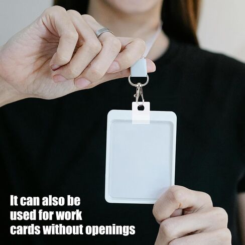 100 Pack Clear Adhesive Hanging Tabs, Heavy Duty Hang Tags, Sticky Tabs, Transparent Hanging Tag for Retail Displays, Wall (Slot Hole, 100) in Kuwait