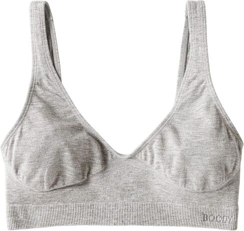 Boody Women's Shaper Bra - Crop Pullover Seamless Bralettes for Women - Wireless & No Padding for Light Support, 80% Viscose Made from Bamboo for All-Day Comfort - White, Medium in Saudi Arabia