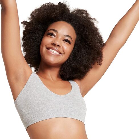 Boody Women's Shaper Bra - Crop Pullover Seamless Bralettes for Women - Wireless & No Padding for Light Support, 80% Viscose Made from Bamboo for All-Day Comfort - White, Medium in Saudi Arabia