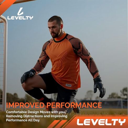 Multi Padded Goalkeeper Jersey Adult/Kids Football Shirt Long Sleeve Goalie Soccer Mens Goalkeeper Jersey in Saudi Arabia