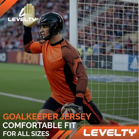 Multi Padded Goalkeeper Jersey Adult/Kids Football Shirt Long Sleeve Goalie Soccer Mens Goalkeeper Jersey in Saudi Arabia