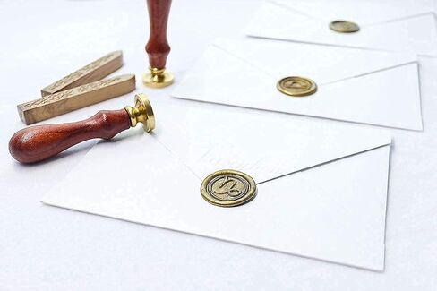 Seal Seal Stamper ، فويوسيهوم برج برج الحوت علامة على ختم البروج مع مقبض خشب الورد تزيين على تعبئة دعوة مظروف بطاقة السداد in Kuwait