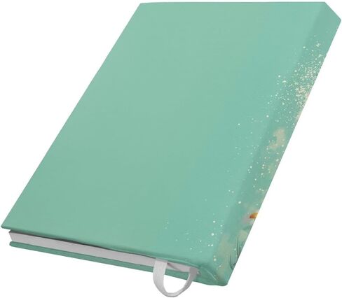 DISNIMO Book Covers for Hardcover Daisy Pug Stretchable Book Sox Book Protector for Hardcover Textbooks Cute Book Sleeve Covers for Women Kids Girls School Supplies Gift for Book Lover Green in Kuwait