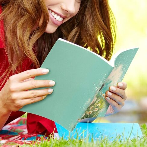 DISNIMO Book Covers for Hardcover Daisy Pug Stretchable Book Sox Book Protector for Hardcover Textbooks Cute Book Sleeve Covers for Women Kids Girls School Supplies Gift for Book Lover Green in Kuwait