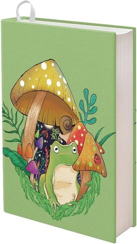 DISNIMO Book Covers for Hardcover Daisy Pug Stretchable Book Sox Book Protector for Hardcover Textbooks Cute Book Sleeve Covers for Women Kids Girls School Supplies Gift for Book Lover Green in Kuwait