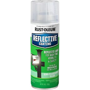 Rust-Oleum 214944 Speciality Reflection Spray ، تشطيب واضح شبه شفاف ، 10 أوقية
