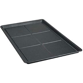 صواني أرضية استبدال Proselect-صواني ABS-Plastic سهلة التنظيف من أجل الصناديق الأبدية-X-Large ، 48 "× 30" ، أسود
