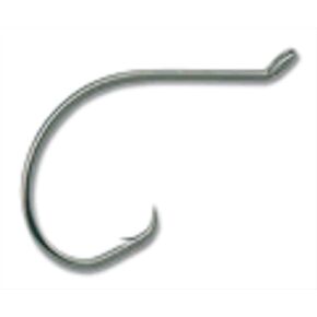 Mustad Demon Perfect Circle, in-Line 1X Fine Wire - Black Nickel-Size 6/0 - Pack of 25