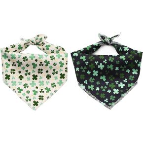 2 حزمة الكلب bandanas ، لطيف الكلب باندانا للكلاب كبيرة المتوسطة كبيرة