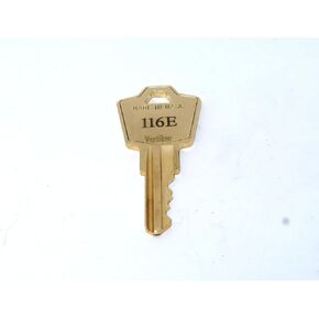 HON 116E FILE FILE CABINET KEYS: 2 KEYS DARK DISGRAVED VERTIKEE (TM)
