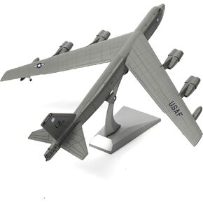 1/200 مقياس B-52 Stratofortress الطائرات الطراز USAF Red Devils الاستراتيجية الثقيلة الثقيلة Miniature Metal Diecast طراز طراز طراز الطراز العسكري مع موقف للبالغين هدية