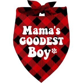 Mama's Boy Dog Bandana ، Dog Mom's Boy Gift Dog Bandana ، accsities Pet Dickf Association ، Pring Dog Bandanas Gift for Dog Lover Ordugh