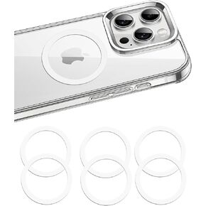 Universal Metal Rings Sticker Compatible with Magsafe Ultra-Thin(0.2mm) - 5 PCS