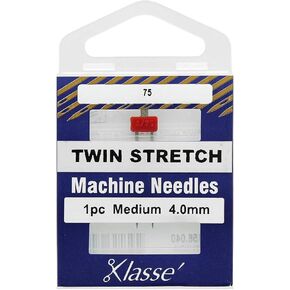 Klasse Twin Stretch Needle ، حجم 4.0 مم/75 1/pkg 5