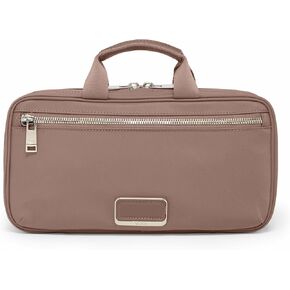 TUMI - Voyageur Small Madeline Cosmetic Bag - Makeup Case Organizers for Travel - Make Up Bag for Packing - Light Mauve
