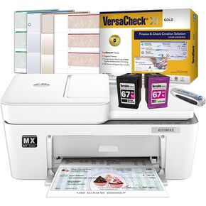 VersaCheck 4255 MXE MICR All-in-One Color Check Printer Gold Check Printing Software Bundle
