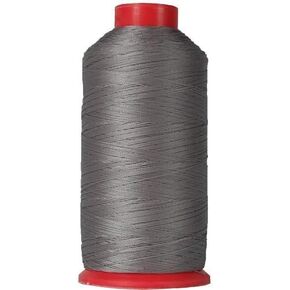 ThreadArt ThreadArt Thread Duty Bolded Nylon Thread - 1650 ياردة (1500 متر) - مغلفة بدون كشف - #69 T70 Size 210d/3 - للمفروشات والجلد والفينيل والشعر النسيج والدينيم وغيرها من النسيج الثقيل - الأسود - الأسود