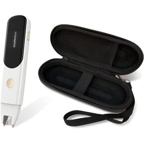 PenPower WorldPenScan Wi-Fi and Hard Travel Case Bundle | OCR Pen Scanner | Reader Mode | Text to Speech for Dyslexia | Windows, Mac, Chromebook, iOS & Android