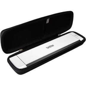 Anleo Hard Travel Case for Brother DS-640 / DS-740D / DS-720D / DS-940DW Duplex Compact Mobile Document Scanner (Black)