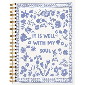 دفتر الملاحظات الحلزوني للكتاب المقدس ، مجلة Note Proge Transe Supplies ، إنه جيد مع روحي ، دفتر ملاحظات لطيف ، Glue Trendy Gifts دفتر ملاحظات لمدرس طالبات الفتيات في سن المراهقة ، هدايا مسيحية للنساء 5.5x8.3 بوصة in Kuwait