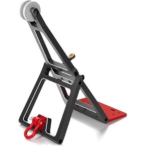Kingval Aluminium Truck Tow Crane Arm Wrecker Kit متوافق مع 1/10 SCX10 TRX4 RC Crawler Trailer RC CAR