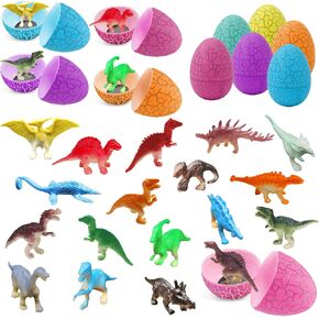 Dinosaur Eggs Excavation Dig Kit,Easter Dig a Dozen Dino Egg Kit,Dinosaur Toys Gift 3-14 Year Old,18 Eggs & Surprise Dinosaurs,Birthday Party Gift Ideas