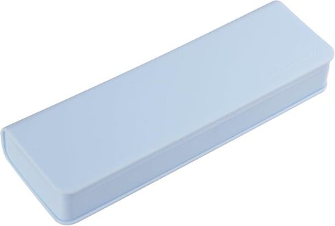 Pencil Box,Plastic Pencil Case For Kids School Office,Grey,1 Pack,Solid in Kuwait